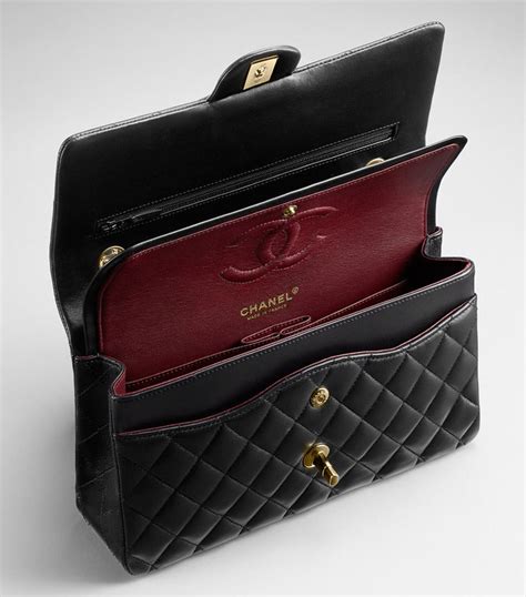 chanel classic flap 正红 深红 huaren.us|The Ultimate Chanel Classic Flap Guide .